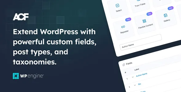 Advanced Custom Fields (ACF) Pro + Addon