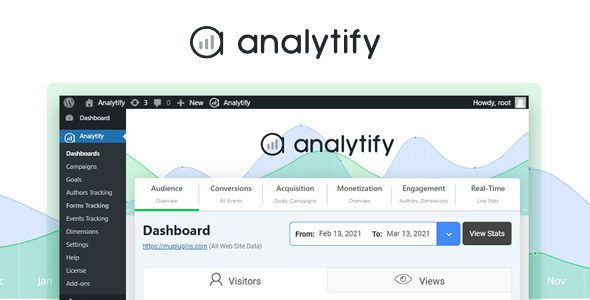 Analytify Pro WordPress Plugin (+Addons)