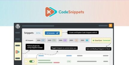 Code Snippets Pro – WordPress Code Snippets Manager