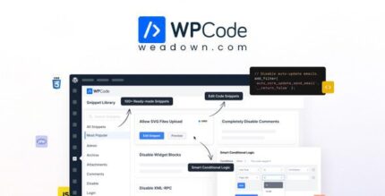 WPCode Pro: Plugin WordPress quản lý mã code hiệu quả