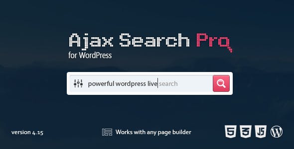 Ajax Search-công cụ tìm kiếm trực tiếp