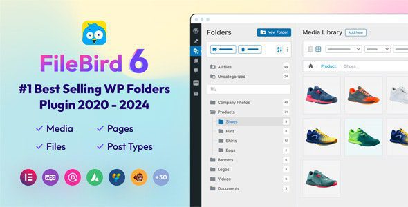 Filebird pro - WordPress Media Library Folders-Plugin Quản lý thư viện hình ảnh cho Wordpress
