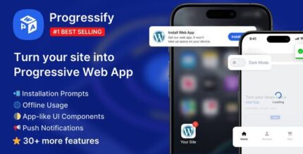 Progressify - Trang web hoạt động như ứng dụng trên điện thoại -Trang web hoạt động như ứng dụng trên điện thoại