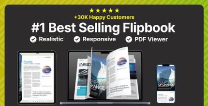 Real3D Flipbook – Plugin lật sách 3D hoàn hảo cho WordPress